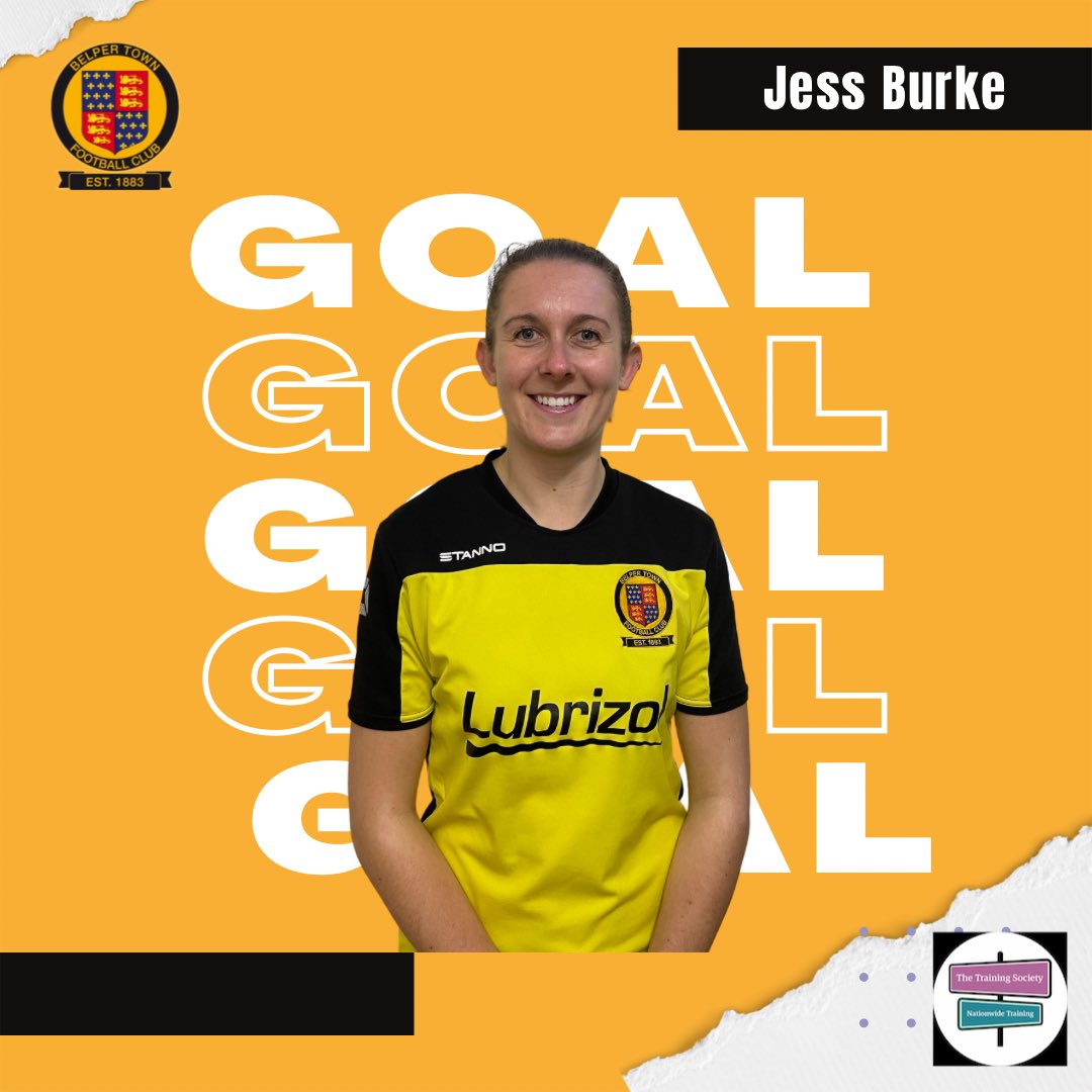 BelperTownLFC's tweet photo. A calm finish by Jess Burke today to add to her tally for the season.
Jess is sponsored by The Training Society Nationwide Training.
🖤💛
#belpertownladies #ladiesfootball #womensfootball #nailers #goalscorer #belper #BTLFC https://t.co/omqR1cLD7X