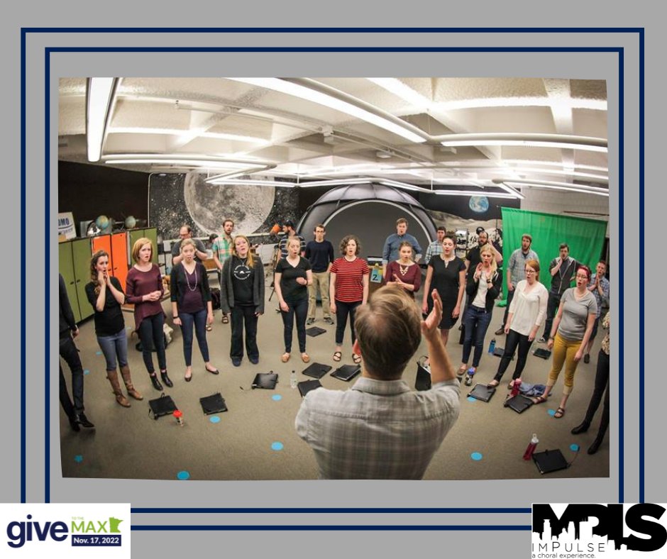 MPLSimPulse's tweet photo. For Give to the Max Day 2022, we are sharing our favorite memories from our past nine seasons!
(Inspired by ComMUSICation.)

2.
We went "to infinity and beyond" at Como Planetarium, where our music transported the audience to galaxies far, far away!

#mnchoir
#givetothemax https://t.co/BG4cLS5BBQ