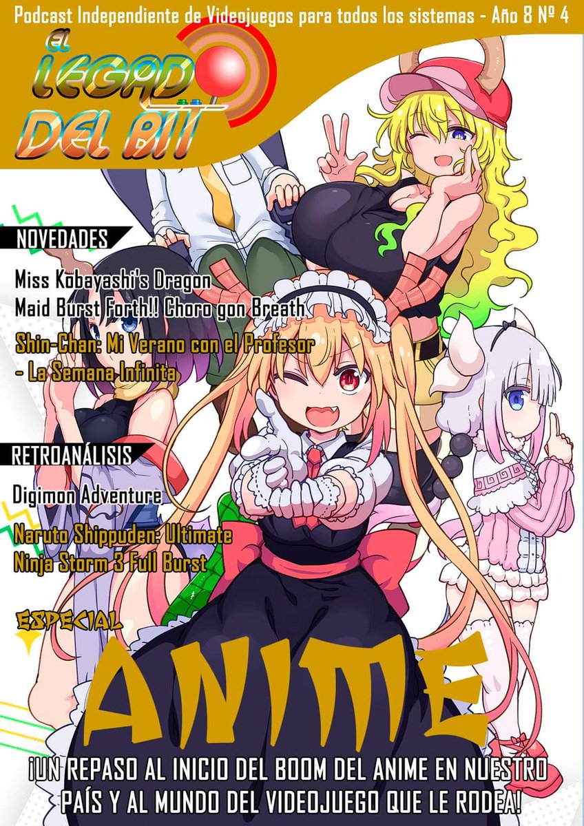 ElLegadoDelBit's tweet photo. El Legado del Bit 8x04: Especial Anime https://t.co/a2Uuwvkb4K https://t.co/iXVe7jMPjT