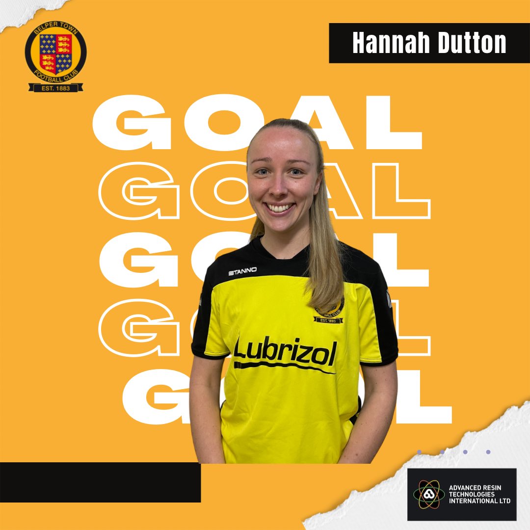 BelperTownLFC's tweet photo. A lovely goal from Hannah Dutton with a low placed shot.
Hannah is sponsored by Advanced Resin Technology International Ltd.
🖤💛
#belpertownladies #womensfootball #ladiesfootball #nailers #goalscorer #BTLFC #belper https://t.co/S65tR6c2rK