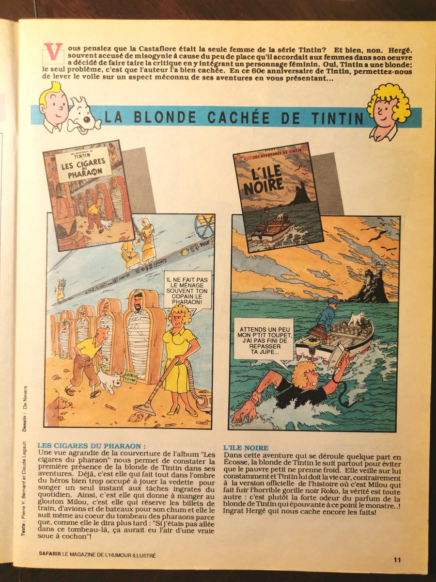 Sylbolduc's tweet photo. En 1988 le célèbre Claude  Legault était scripteur dans le magazine Safarir. 

Safarir, un magazine que j'ai fondé l'année précédente. 2 ans après le mag  est devenu le 3eme mensuel le plus vendu au Québec. https://t.co/FabyrUnkgV