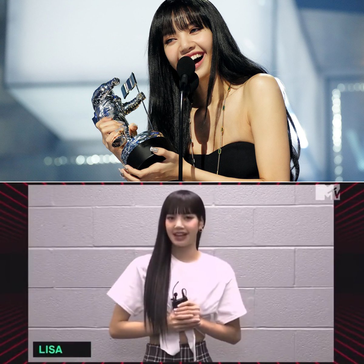 #BLACKPINK’s #LISA has won ‘Best K-Pop’ at both this year’s #VMAs and #MTVEMA. She becomes the first solo artist in HISTORY to win both awards.