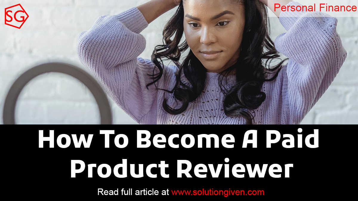 solutiongiven's tweet image. Are you looking for a way to make money from home? Do you love to review products? Then becoming a paid product reviewer is perfect for you! This article will guide you on becoming a paid product reviewer as quickly as possible.
solutiongiven.com/how-to-become-…
#productreview #makemoney