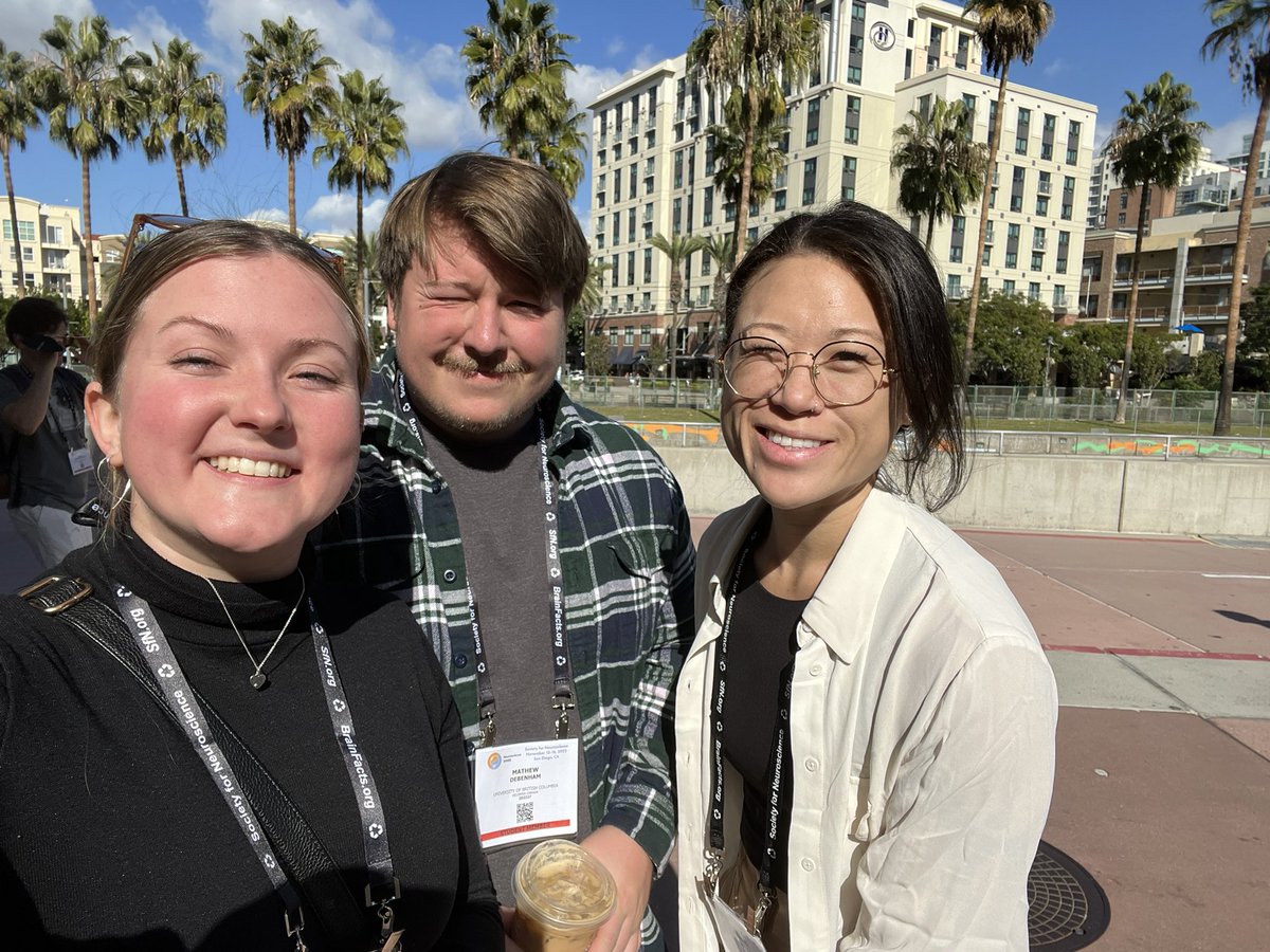 Can you tell Kelowna hasn’t had sunny, warm weather lately?? #SfN2022 for the SPIN Lab in San Diego (more like Stand Diego amiright???) #balanceresearch