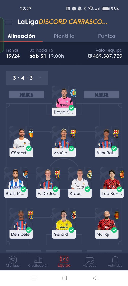 IbaiInclan's tweet photo. @JoseCarrasco_98 Mira el equipo que me estoy montando @JoseCarrasco_98 https://t.co/t64vyEpvan