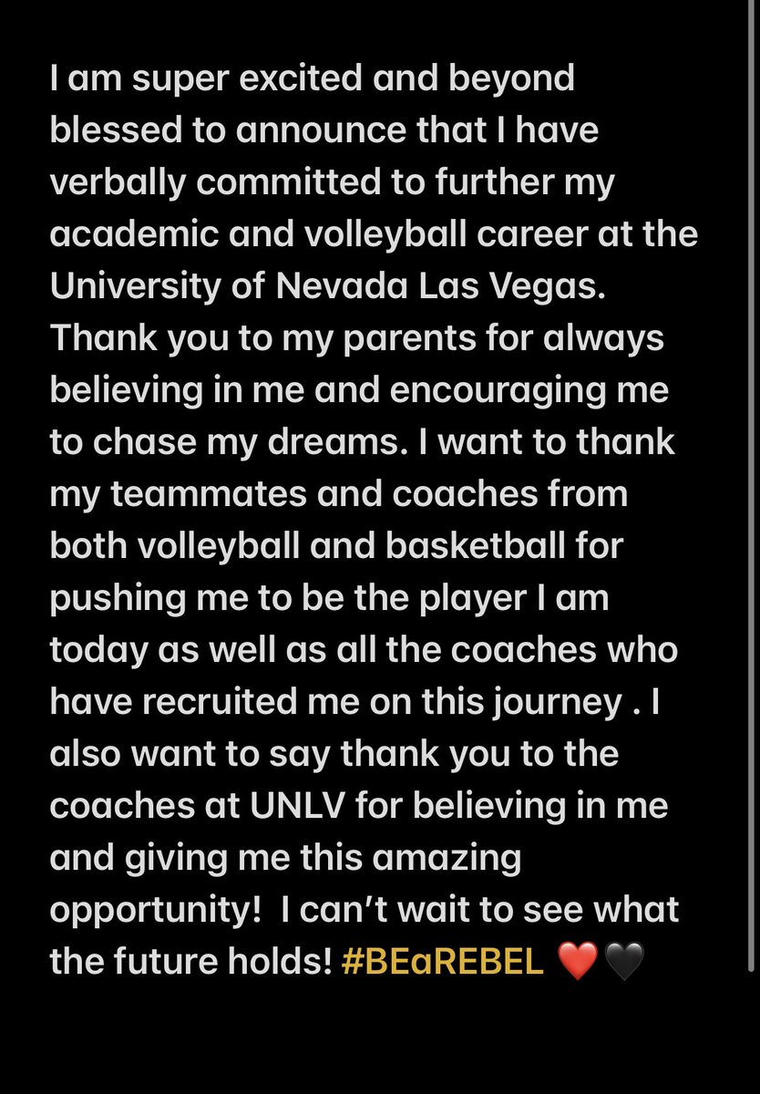 jadaingram_'s tweet photo. #BEaREBEl @UNLVvball @dynastyvbc @LadyBluesVB 🖤❤️ https://t.co/lXW6CEHwGm
