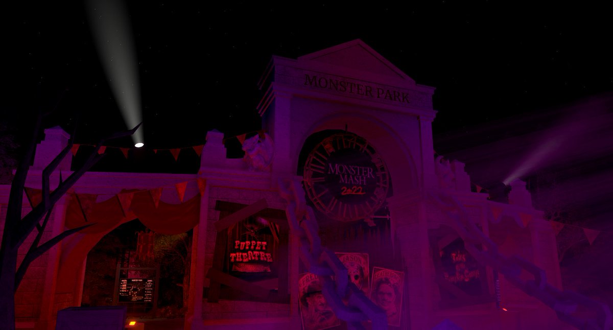 LAST CALL: Tonight is the final night of Monster Mash 2022! 

Tickets: roblox.com/games/67783206…

#RobloxDev #Roblox #HHN #Halloween