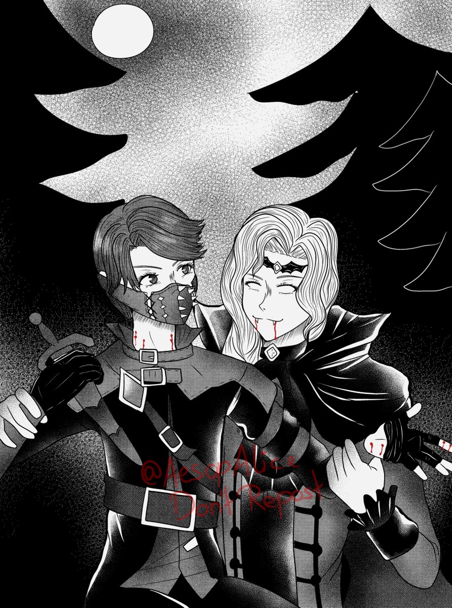 AesopAlice's tweet photo. #写納 / #摄殓
Day 7 Prompt: Free Day ( Bloody Sword x Exorcist )
#JosCarlWeek2k22 https://t.co/IpmpN4J5tG
