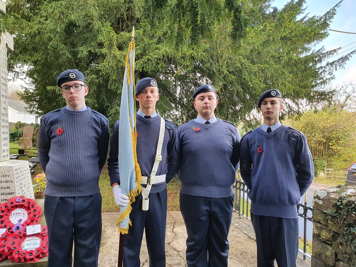 Fantastic to participate in three remembrance parades over the weekend. Thank you to all the staff and cadets the participated - you did yourselves and the squadron proud.
