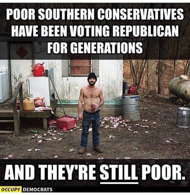 NekulturnyTrump's tweet photo. @FrankMikeDavis1 @ThomaHall #StillPoor https://t.co/TwieHV9Qi5