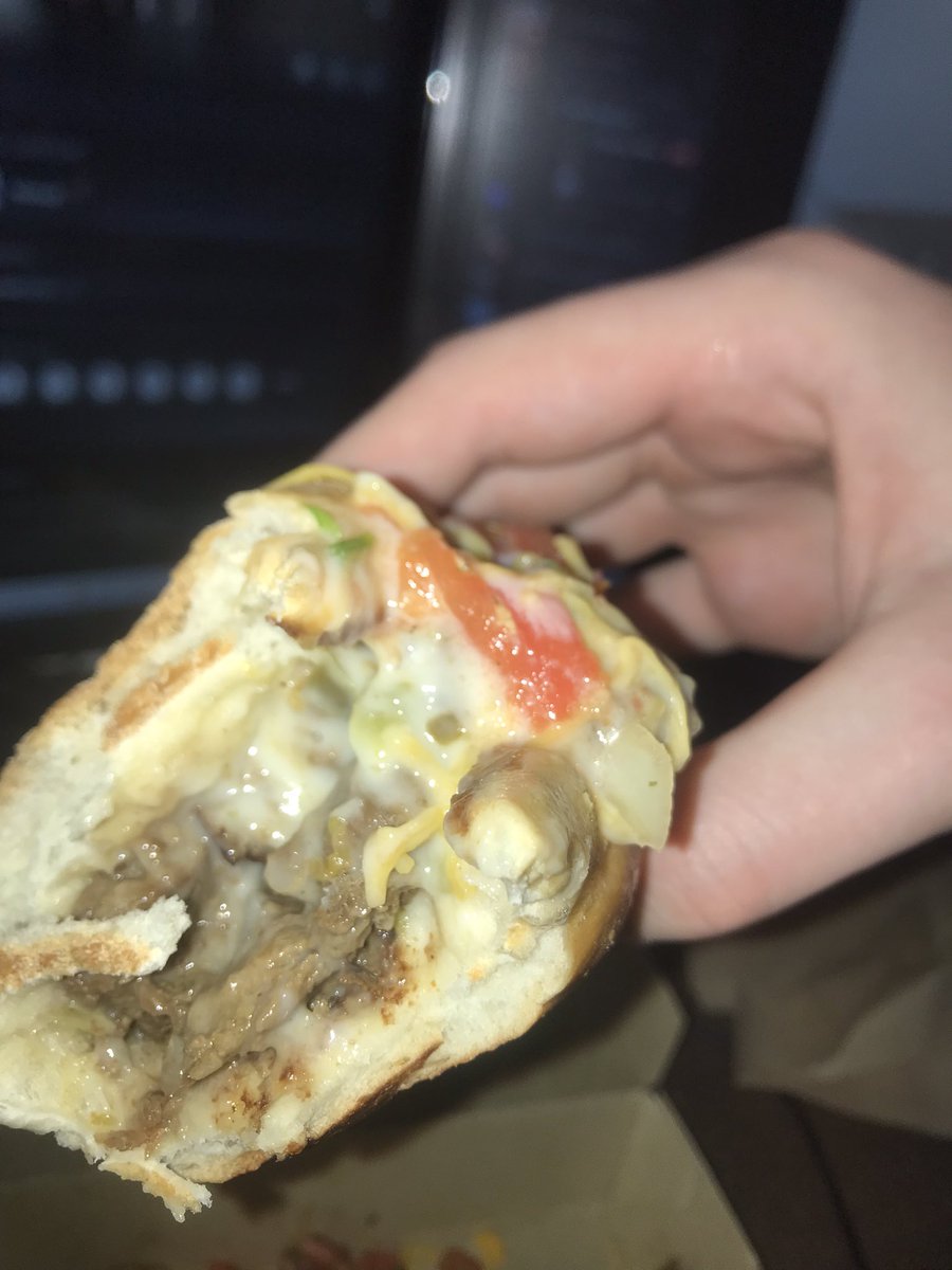 TheRealKeeel's tweet photo. How great does this new EPIC torta from del taco look! Can’t wait to put this inside of my body 😋 https://t.co/kZcuEhnUv4
