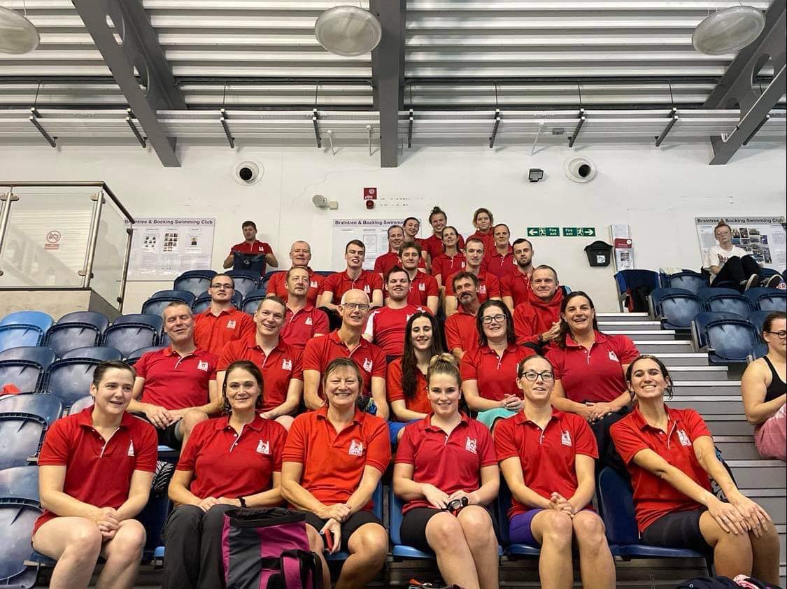 felixstowe_SC's tweet photo. Fabulous day out for the #Suffolk Masters competing in the inter counties at Braintree.  Big shout out to team manager Gemma and to the #Felixstowe Masters who were part of the team. Go Suffolk 🎉🎉🎉 @SEEastRegion @Swim_England #swimming https://t.co/UVA7OVzU3c