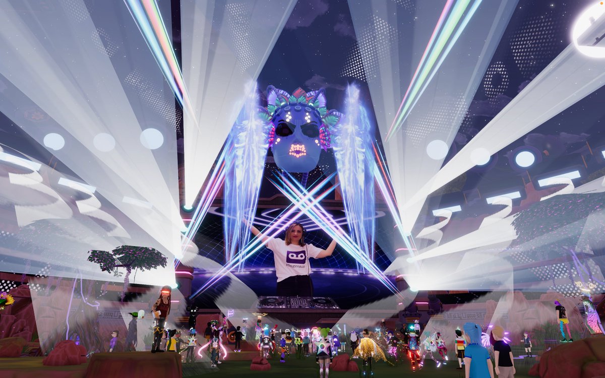 Decentraland tweet media