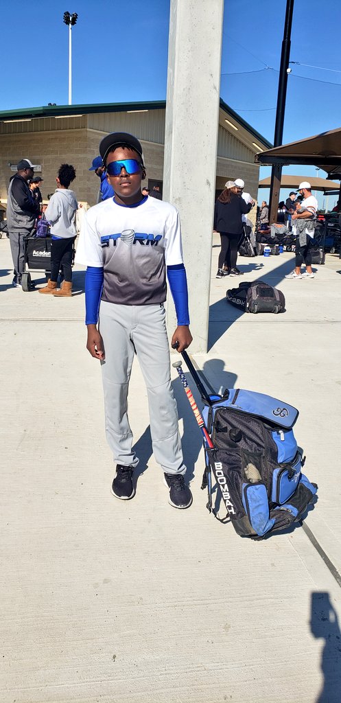 BiancaAKA18's tweet photo. It's Sunday Funday ⚾️ Y'all! I love seeing my son pitch! He started pitching in the 3rd inning and the kid was in his zone!!!!! ⚾️⚾️⚾️ Offensively we couldn't rally back for the W, but Chris shut it down on the mound! #3inningspitched #6Ks #jobdone #mylucklefty https://t.co/NrNBQdYkFZ