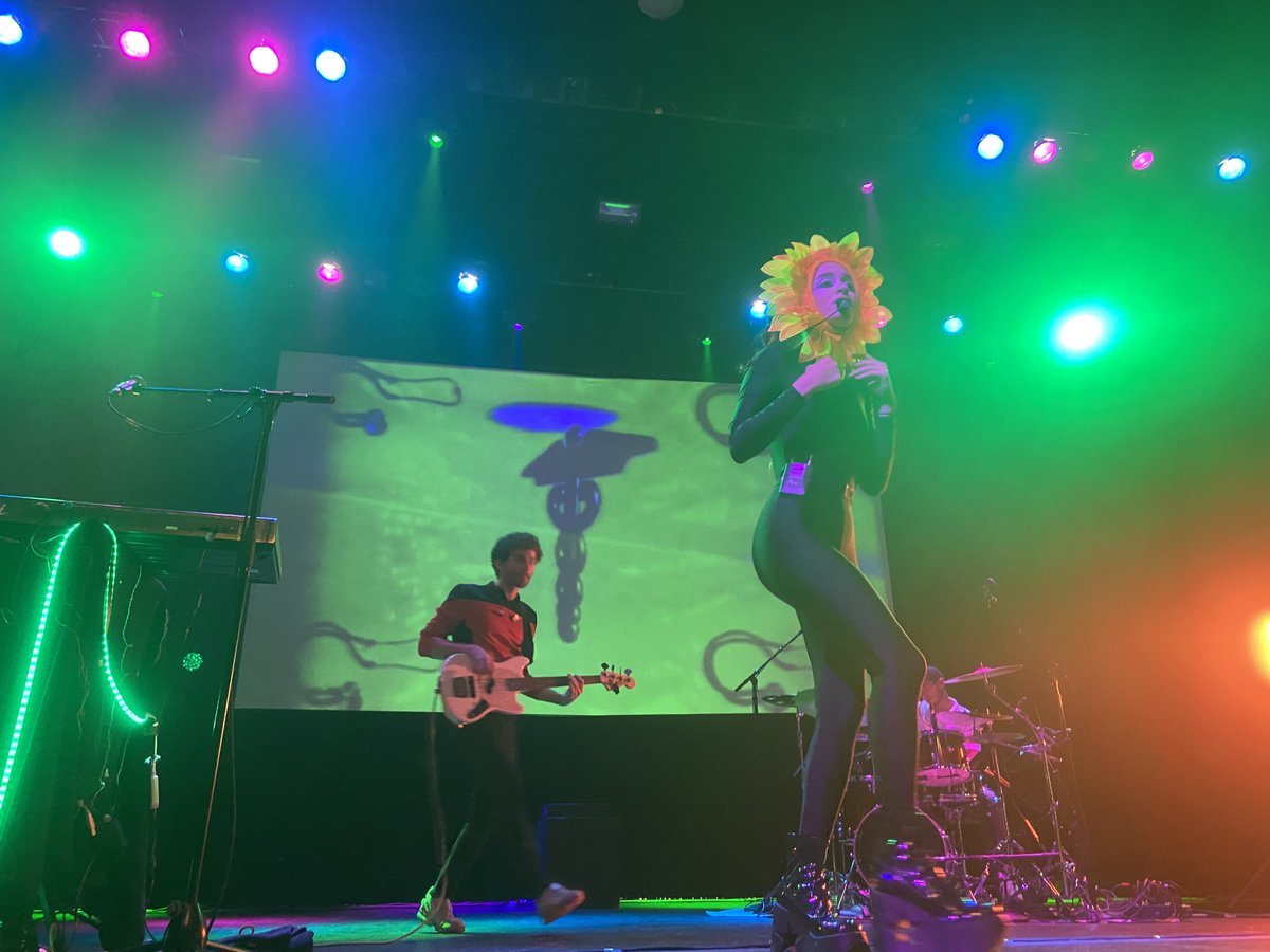 On Oct. 28, the Friday before Halloween, synthpop duo Magdalena Bay took the stage at the Regency Ball in San Francisco in costume. 

Review and photos by Jane LaBash, up now on the KALX webblog.