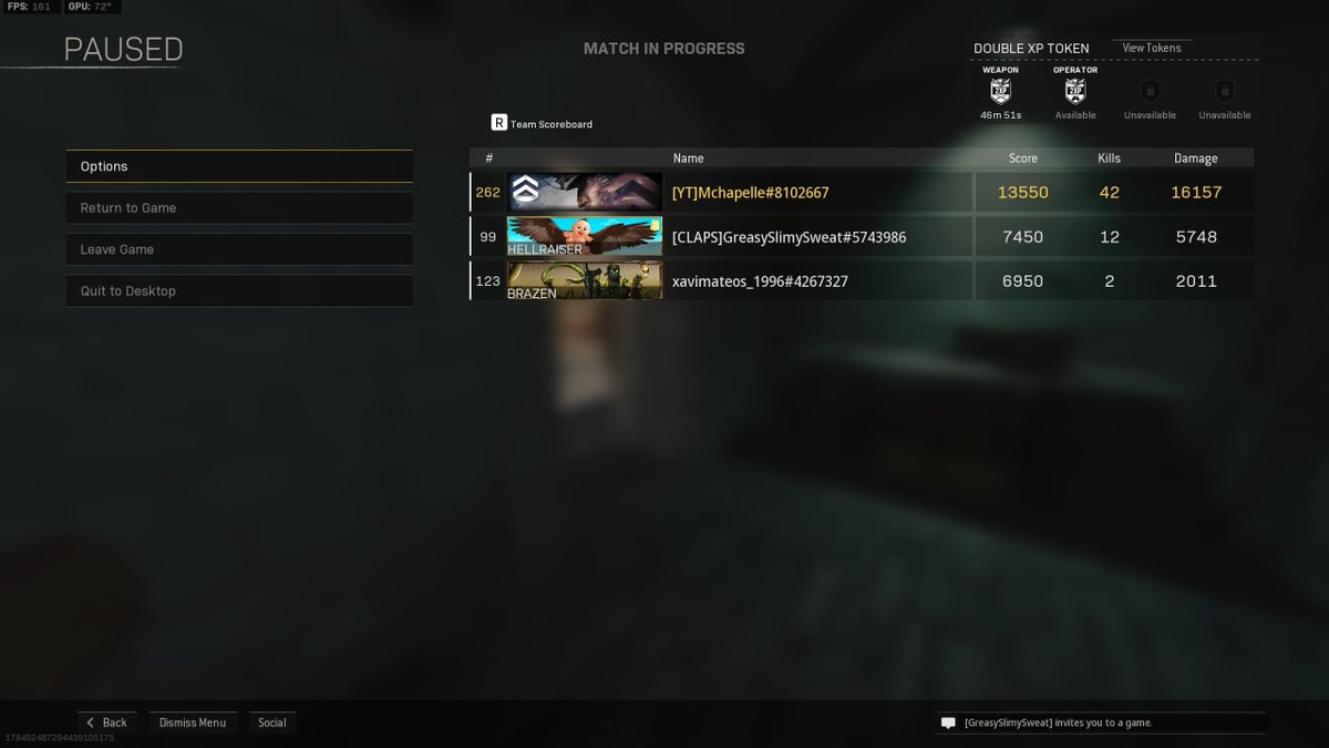 Mchapelle30's tweet photo. 42 KILLS in Fortunes Keep! 

Pretty cool to be 9th in world record for trios vs quads!

#warzone https://t.co/f13e5EPW4C