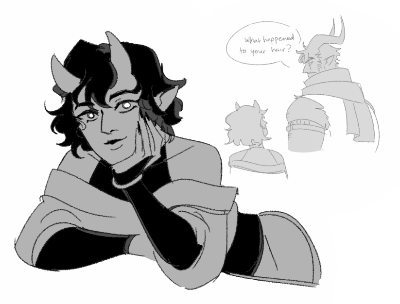 Long time no oc feat tiefling and elves 