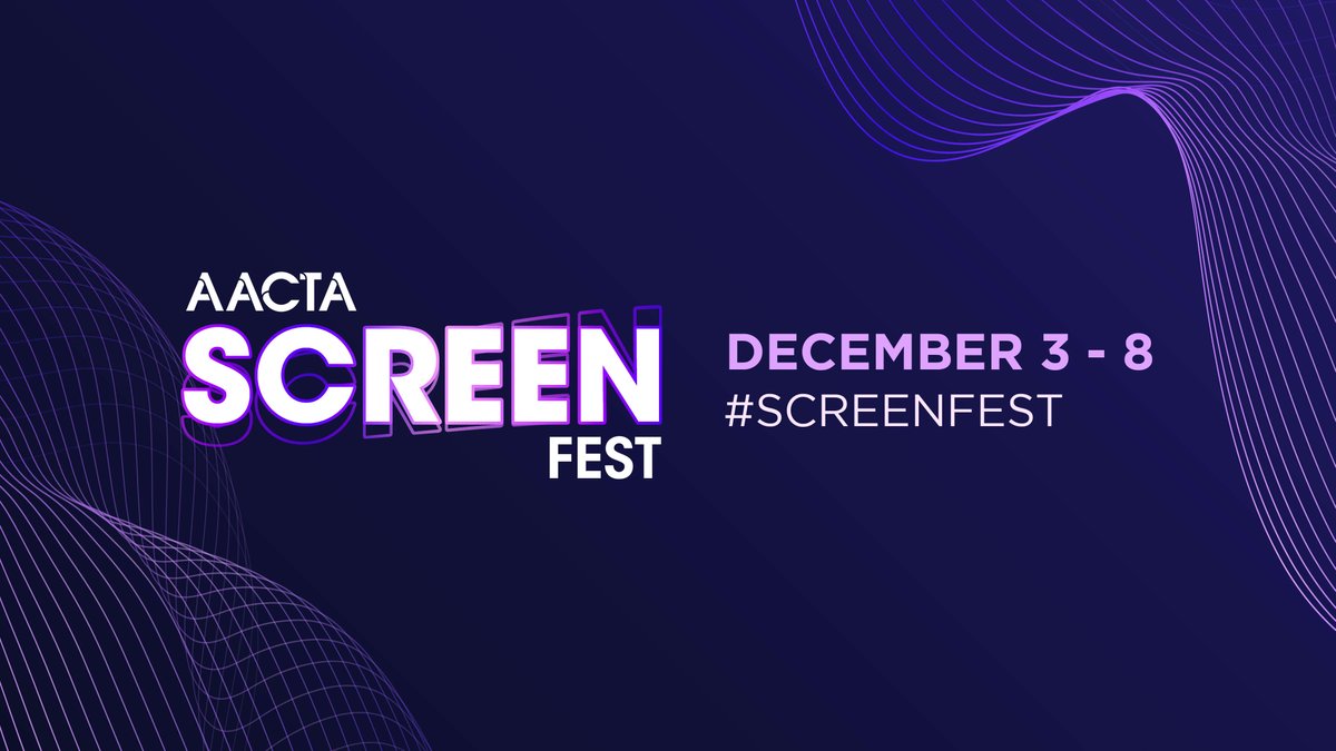 AACTA's tweet photo. AACTA #ScreenFest returns for 2022 with exciting virtual and live events, in Sydney!
Join us for masterclasses hosted by the industry's most prominent practitioners, behind-the-scenes of Aussie productions and more 🎬
Find the whole schedule and more info at the link in bio🔗 https://t.co/5hWBRFp8KZ