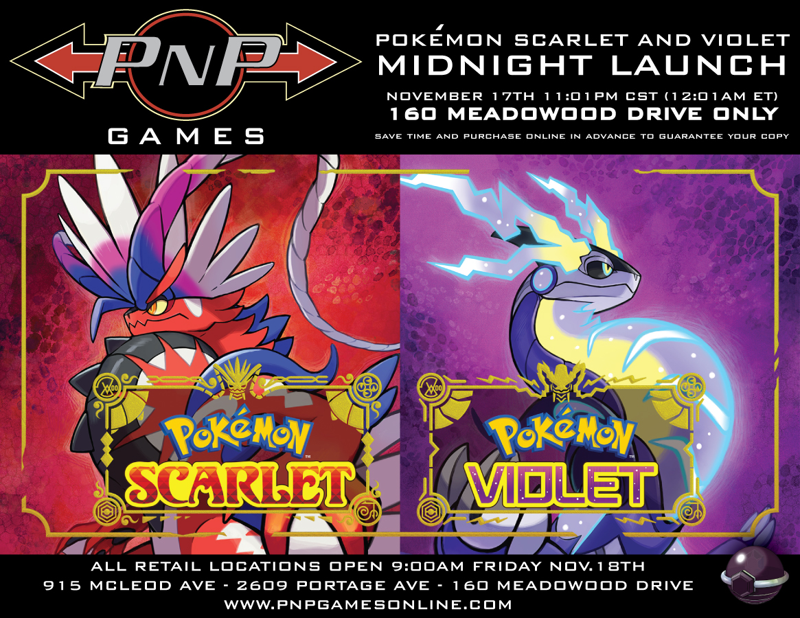 Pokémon Scarlet and Violet Game Poster