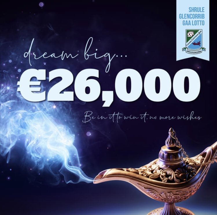 Our JACKPOT for Monday night's draw is now €26,000!!! Enter here 👇👇👇
bit.ly/ShruleGlencorr…

Like and Retweet this post and be also in with a chance for FIVE free lines in next Monday's draw!