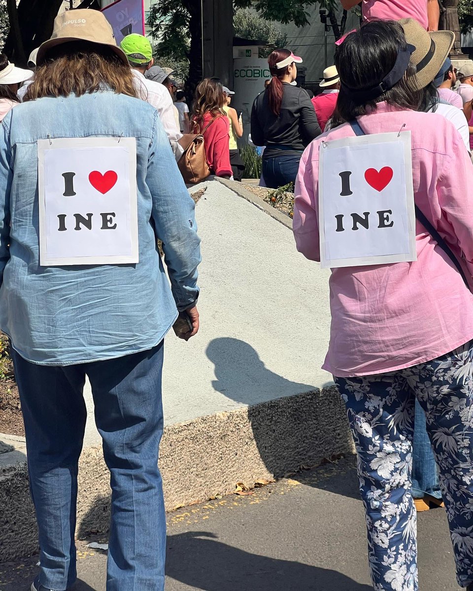diosaham's tweet photo. Yo marcho para que la democracia no conozca la  marcha atrás #ElINENoSeToca https://t.co/GmJ04TpcOP