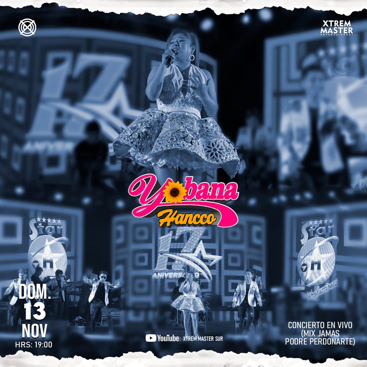 XTREMMASTER_PE's tweet photo. (HOY) Domingo 13 De Noviembre 😊
Lo Mas Reciente De Tu Artista Favorita En Vivo
(Yobana Hancco 2022) 🎥📷🇵🇪
#XM #XTREMMASTER #YOBANAHANCCO #LIVE
¡Atentos! 19:00PM https://t.co/yT7chRsCV9