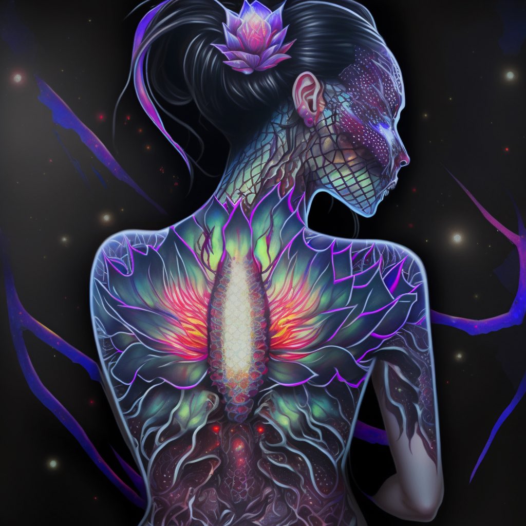 shocker_tv's tweet photo. Holographic Tattoos from Night City #vaporwave #aesthetic #aiart #aiartistcommunity #stablediffusion #stablediffusionart #midjourney #nightcafe #dalle2  #3dart #c4k #blender3d #cyberpunk #cyberpunk2077 #cyberghetto #tattodesign #tattoo https://t.co/ybUV1eCLC8