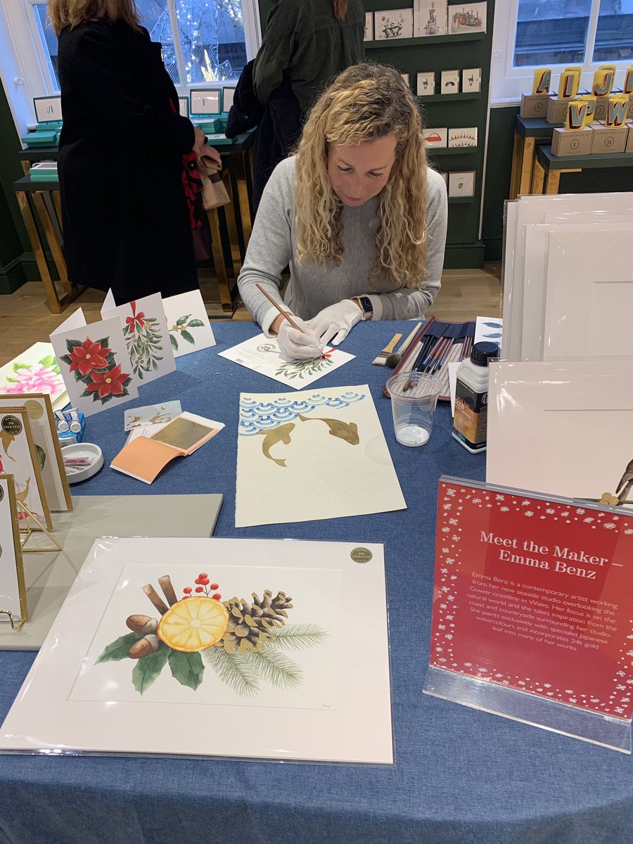 yumikojones's tweet photo. It was amazing work @Fortnums #handcraft #Christmas #card #EmmaBenz https://t.co/dthkOSed9r