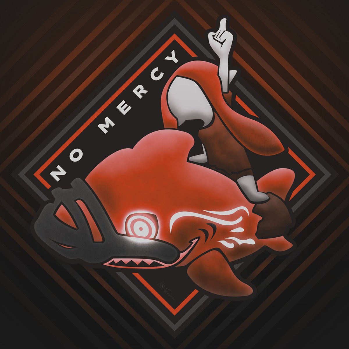 NoMercySplatoon's tweet image. With us placing 6th in todays Speedladder we wanna introduce ourselves. Going by the name 
NO MERCY!

🇧🇪 Support @_momet_
🇨🇵 Aggro @RollingBlue__
🇦🇹 Aggro @Na1ves 
🇦🇹 Backline @not_georg

Also huge shoutouts to @Off_Focus_
for making this amazing logo and banner!
