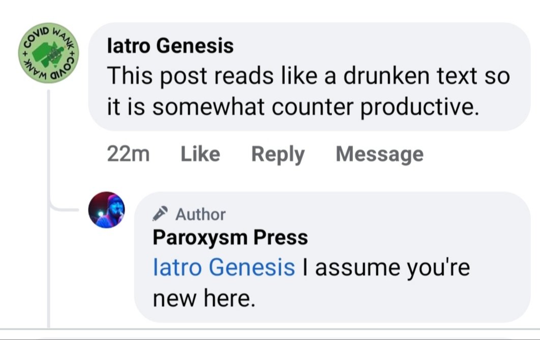 Paroxysm Press (@paroxysmpress) on Twitter photo 