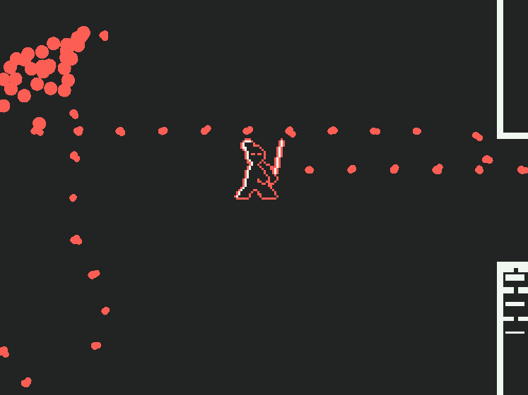 Didn't have much time for Pixelart, between uni and gamedev projects recently, but i did manage to partake in my second gamejam! 

Feel free to check it out on riptideotter.itch.io/sleepy-samurai!

#BeansJam #GameJam #gamedevelopment #indiedev #GodotEngine