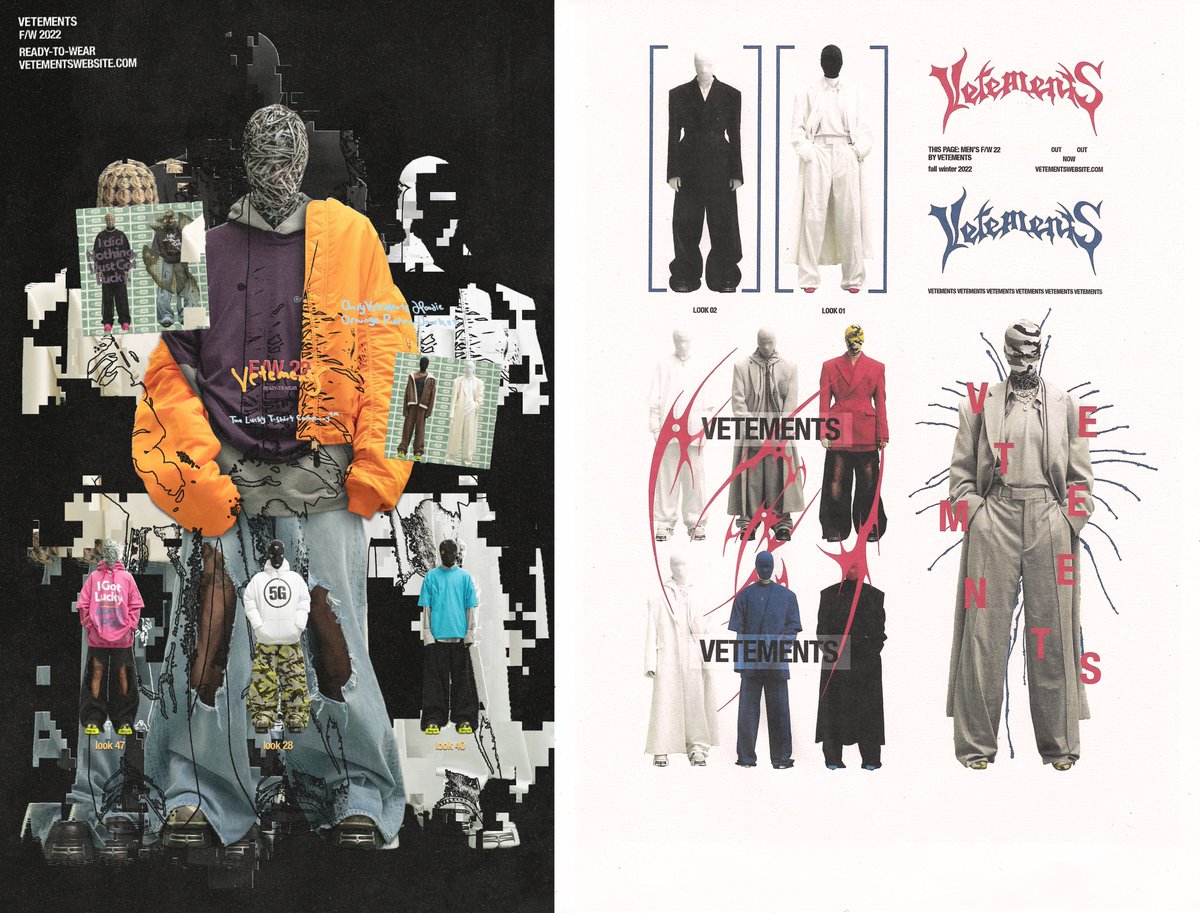 [ VETEMENTS   F/W 22 + @OBSXURR ## ]