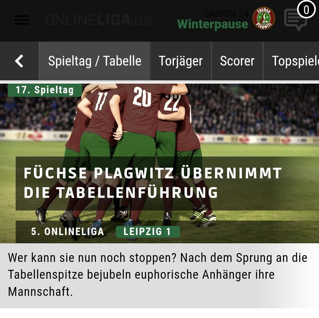 FuchseP's tweet photo. Gut, es kommt spät, aber immerhin....
Wir sind zum Ende der Hinrunde Erster.
Wir würden uns freuen, wenn wir daran glauben würden, dass wir es auch 17 Spieltage später noch wären. https://t.co/7sjwGTXWrB