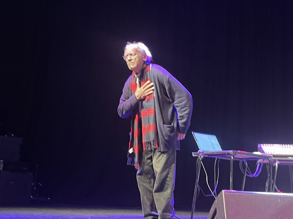DanPatonMusic's tweet photo. Anthony Braxton and Henry Threadgill at The Barbican tonight. What a superb weekend. https://t.co/gZNBB6jxwq