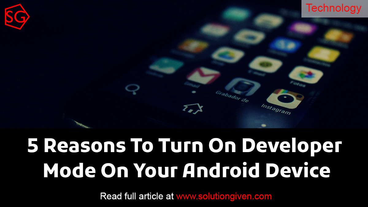 solutiongiven's tweet image. Are you an Android user looking for a few more tricks up your sleeve? If so, you'll want to enable Developer Mode on your device. Here are 5 reasons why!
solutiongiven.com/turn-on-androi…

#android #ios #technology #samsung #tech #mobile #google #smartphone #phone #ipad #app