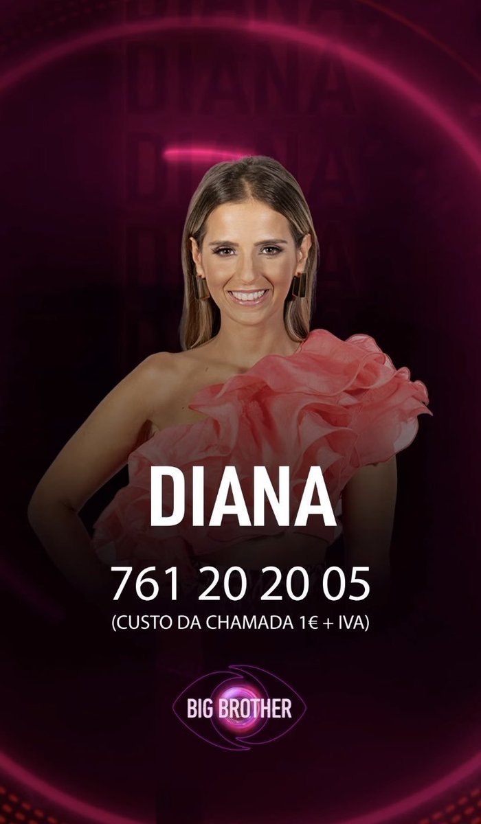 InesCross94's tweet photo. Tiremos a Diana pessoal!
Toca a carregar na Diana!
#bbtvi #foradiana https://t.co/fG3VJyY7gT