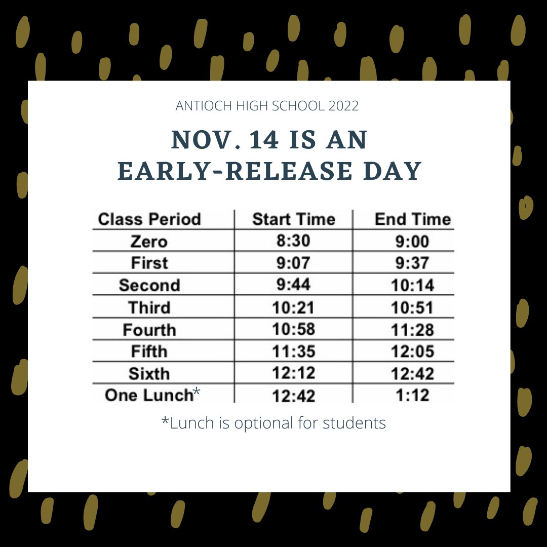 Antioch High School tweet media