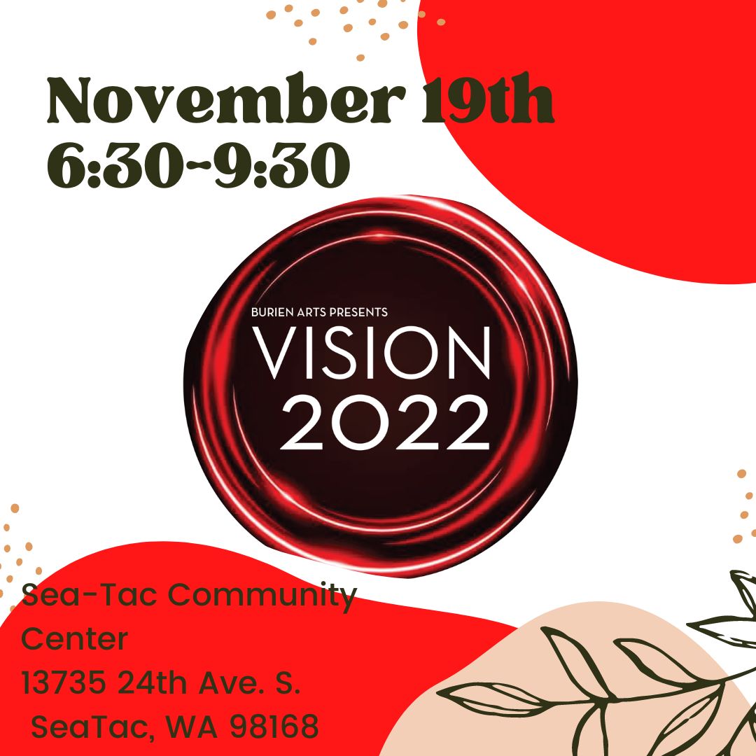 BurienArts's tweet photo. Volunteer Opportunities for the Vision 2022 Gala Nov. 19th - https://t.co/vqZqU577Rp https://t.co/dhhGispTYe