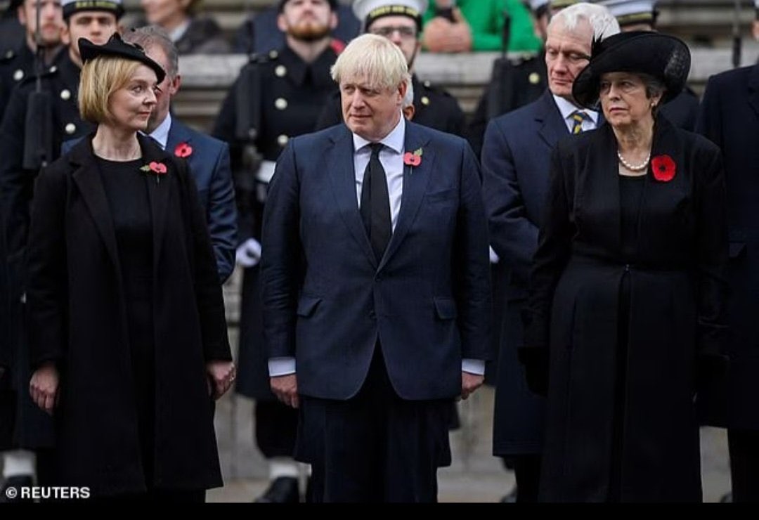 Three out of five #ToryIncompetence headless chickens responsible for the destruction of the UK economy and devastating consequences on the poorest in society. Pic credit <a href="/Reuters/">Reuters</a>
