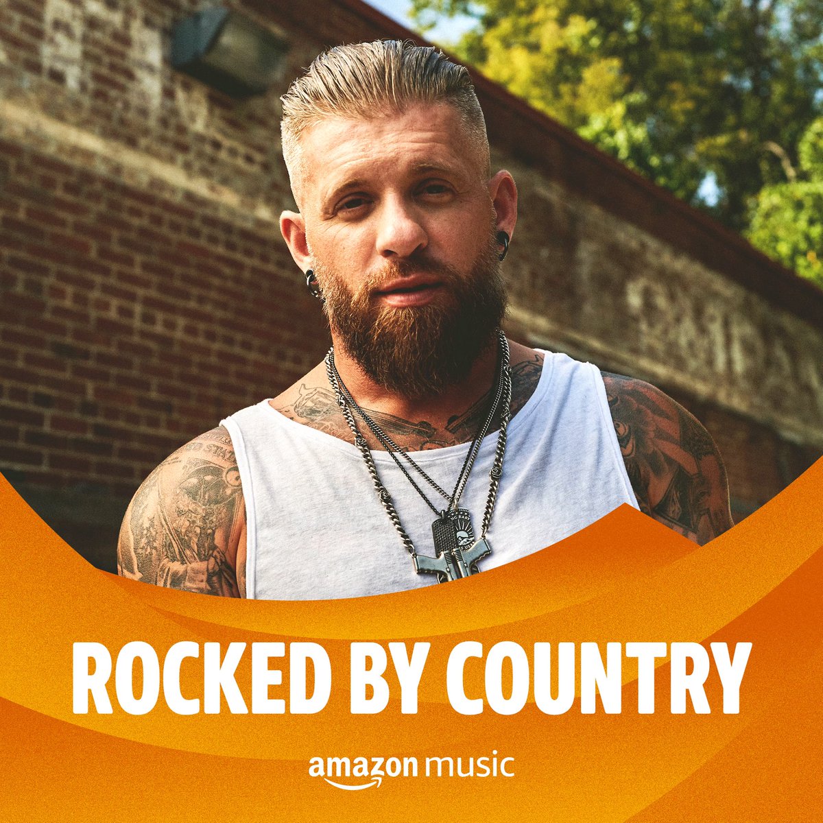 brantleygilbert's tweet image. Check out this guy on the cover of @amazonmusic’s Rocked by Country playlist. Listen to #SonOfTheDirtySouth here: amzn.to/3USdBJp