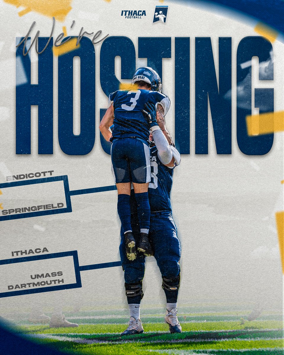 🚨IN AND HOSTING🚨

We have a first round matchup with UMass-Dartmouth on Saturday at Butterfield Stadium our first playoff game since 2014!

#GoBombers | #OneBeat