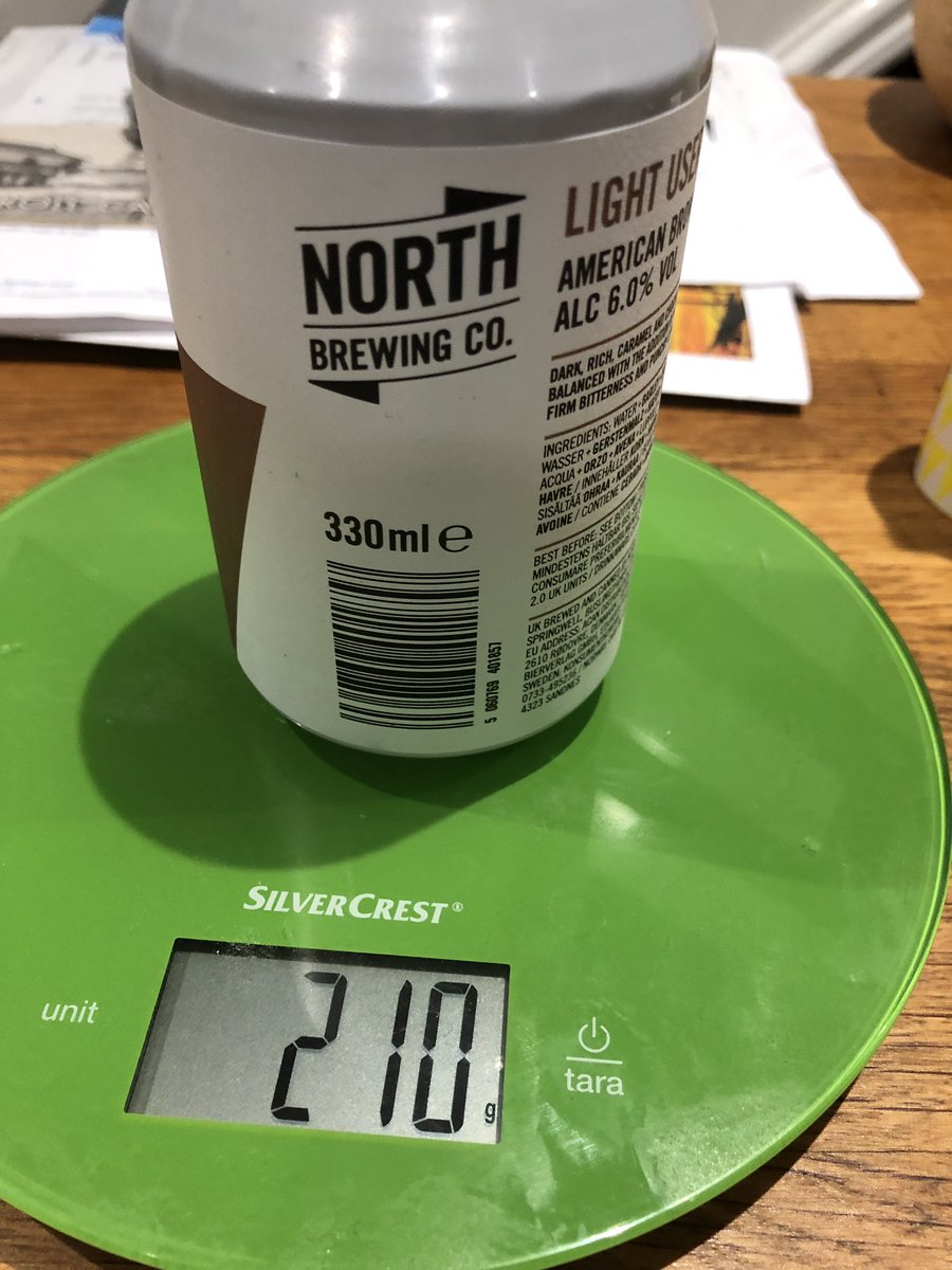 Not sure this beer it’s meant to be this light?! 😜<a href="/NorthBrewCo/">North Brewing Co</a> <a href="/Beer52HQ/">Beer52.com ❤🇺🇦</a>