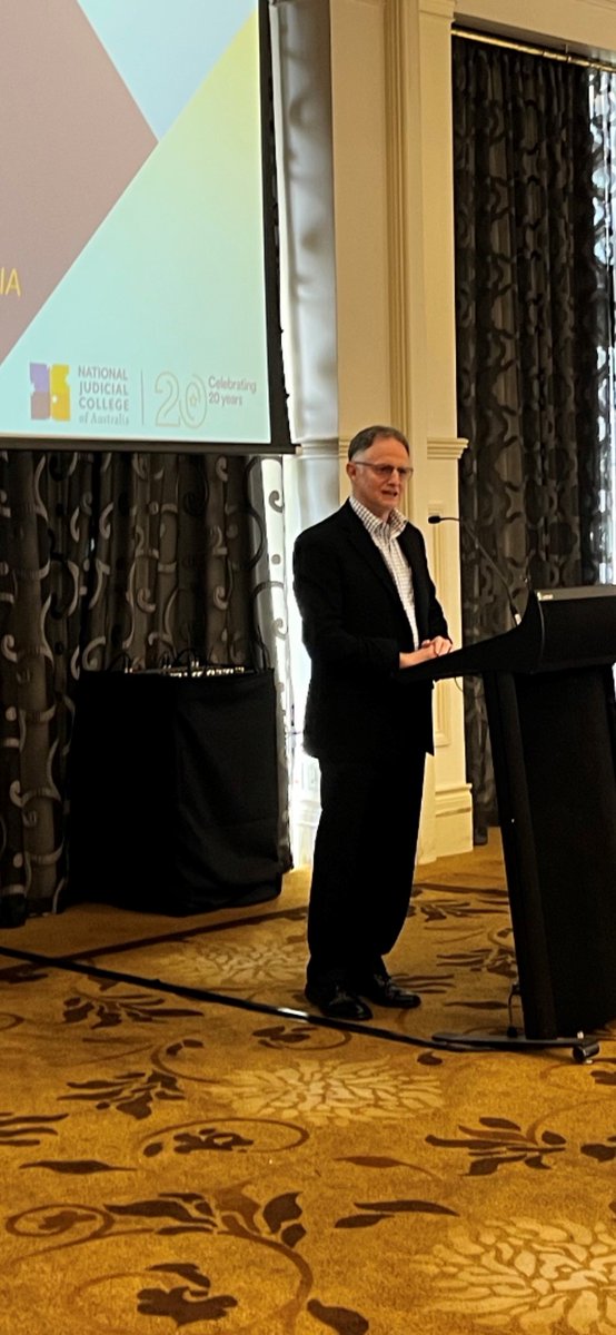 An honour and a privilege to have the opportunity to listen to Justice Stephen Gageler, our keynote speaker for NJOP.