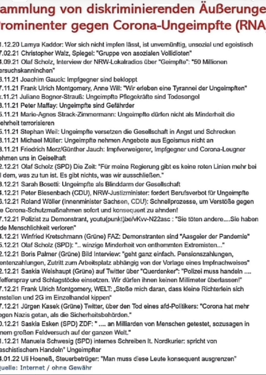 H_Starleaper's tweet photo. #netzfund #sammlung #diskriminierender Kommentare #prominenter gegen #ungeimpfte https://t.co/n4K6SAafes