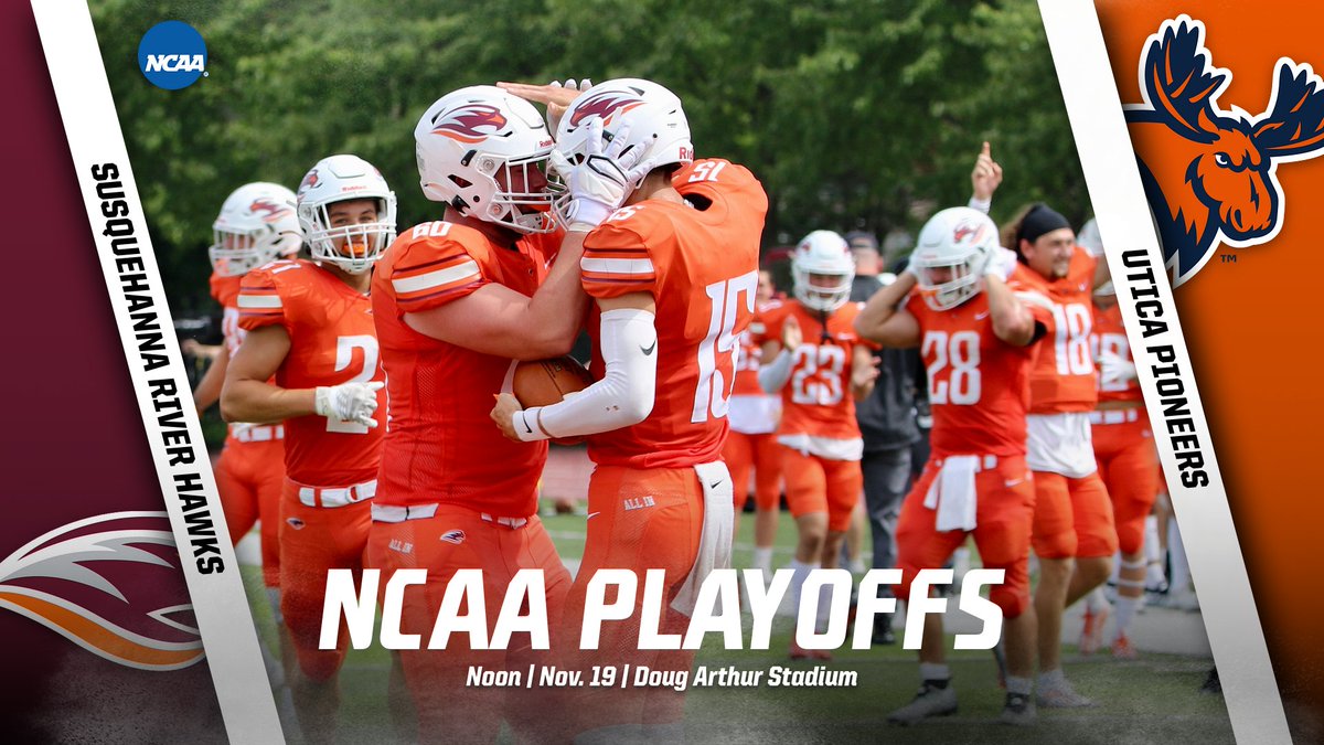 FB | PLAYOFF NEWS!

We're in and we're HOSTING! Your River Hawk football team is into the field for the NCAA DIII National Championship and we'll host Utica next Saturday for our first round matchup! 🏈💪🔒

#AllIn // #GoSU // #RiverHawkPride