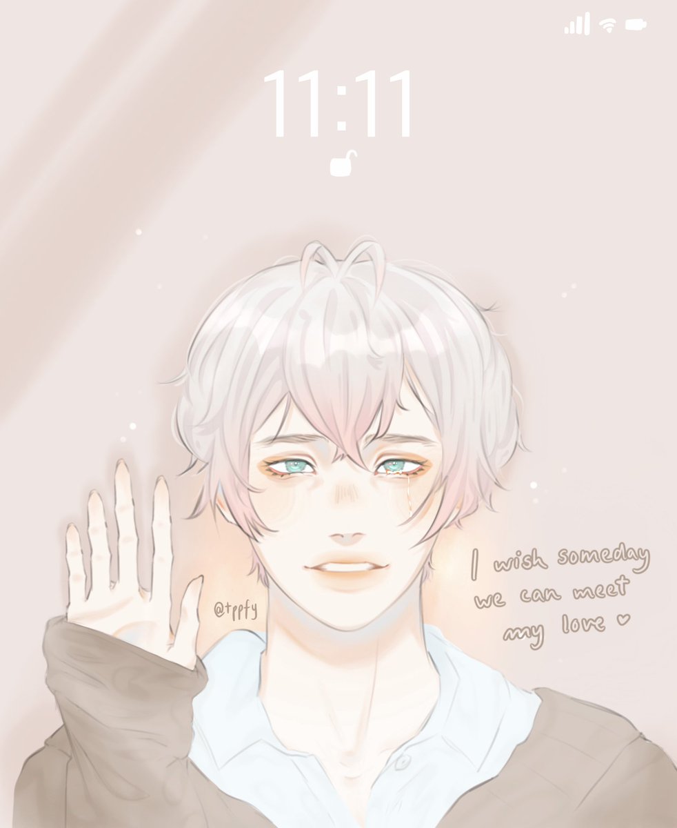 tppfy's tweet image. sad saeran hours ｡ﾟ(ﾟ´ω`ﾟ)ﾟ｡ 

#mysticmessenger #mysme #saeranchoi