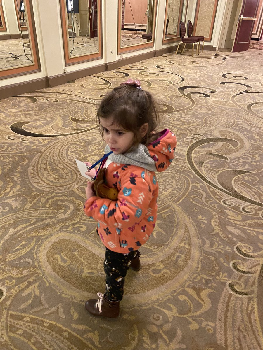 “let’s go mommy-we are going to be late for the Ukrainian poetry reading at #ASEEES22:” Ida-3y old-first time:) #ukrainianstudies
