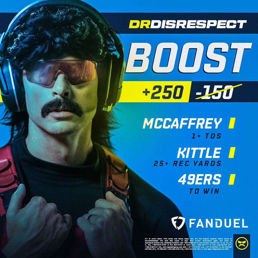 Dr Disrespect on Twitter: "Primetime Sunday Night Football matchup