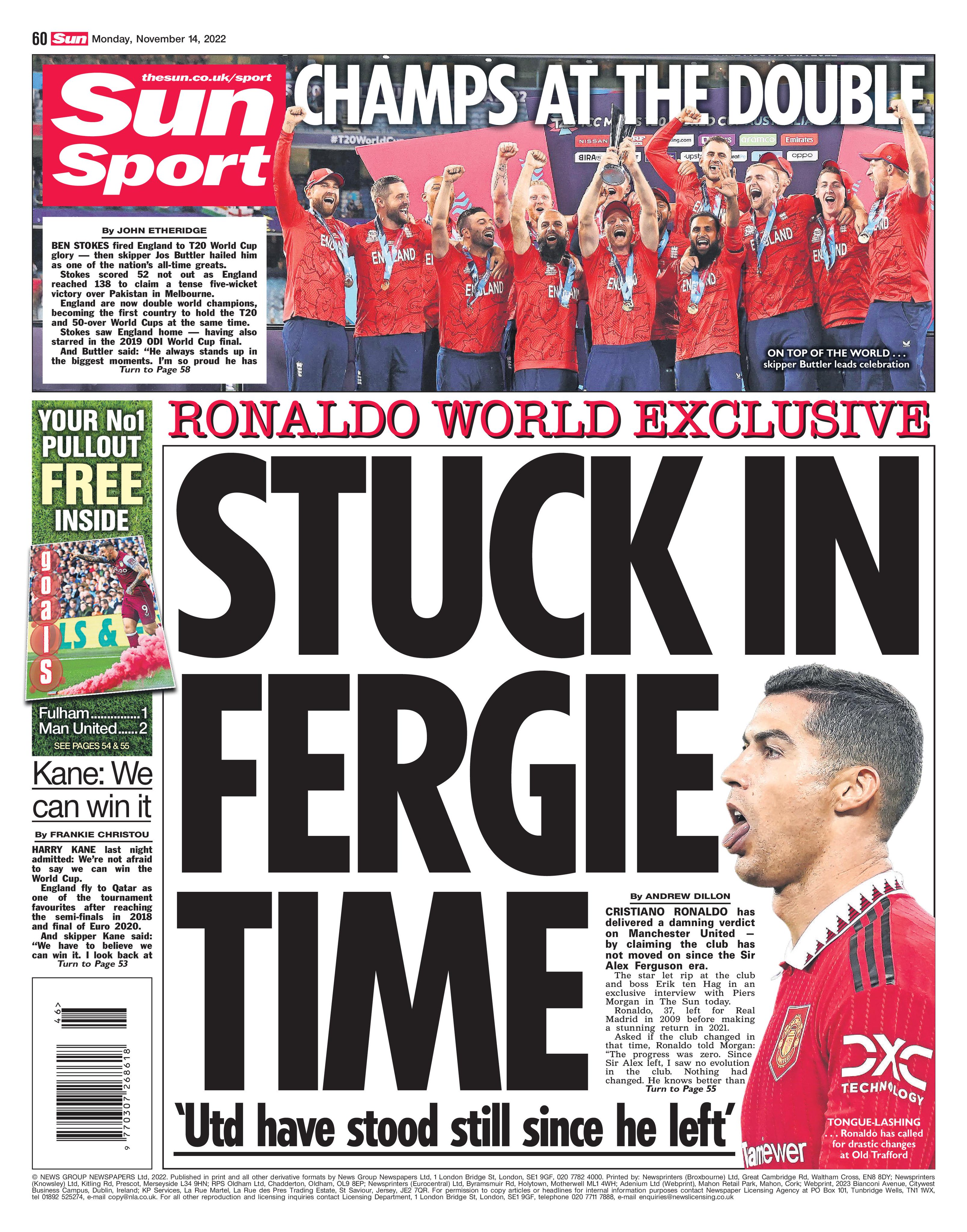The sun football deals