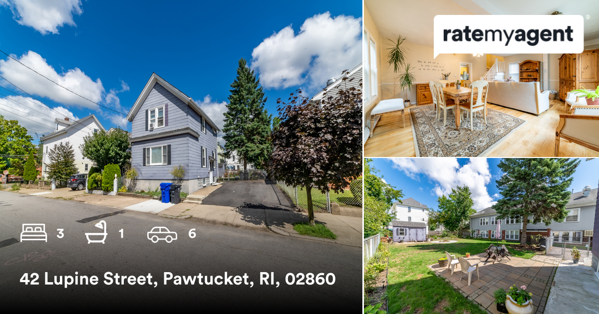 Jeffrey_Infante's tweet photo. 🛌 3 🛀 1 🚘 6
📍 42 Lupine Street, Pawtucket, RI, 02860

My latest sale on #RateMyAgent.
RI RES.0034406
https://t.co/JGJuWcFCgq

...
#ratemyagent #realestate https://t.co/0Ob3zXotWN